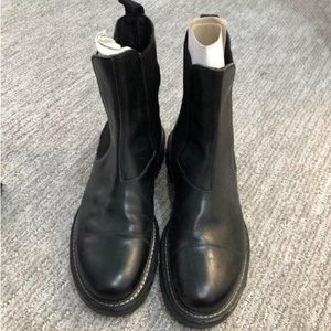 Black Prada boots